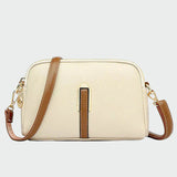 Bolsa de hombro de cuero elegante
