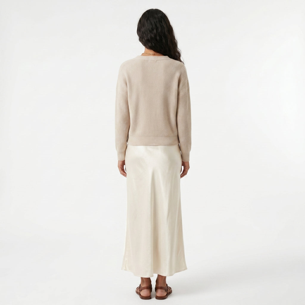 Matilde - Conjunto Vestido y Camiseta de Punto