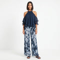 Francisca - Conjunto Halter y Pantalones Fluidos