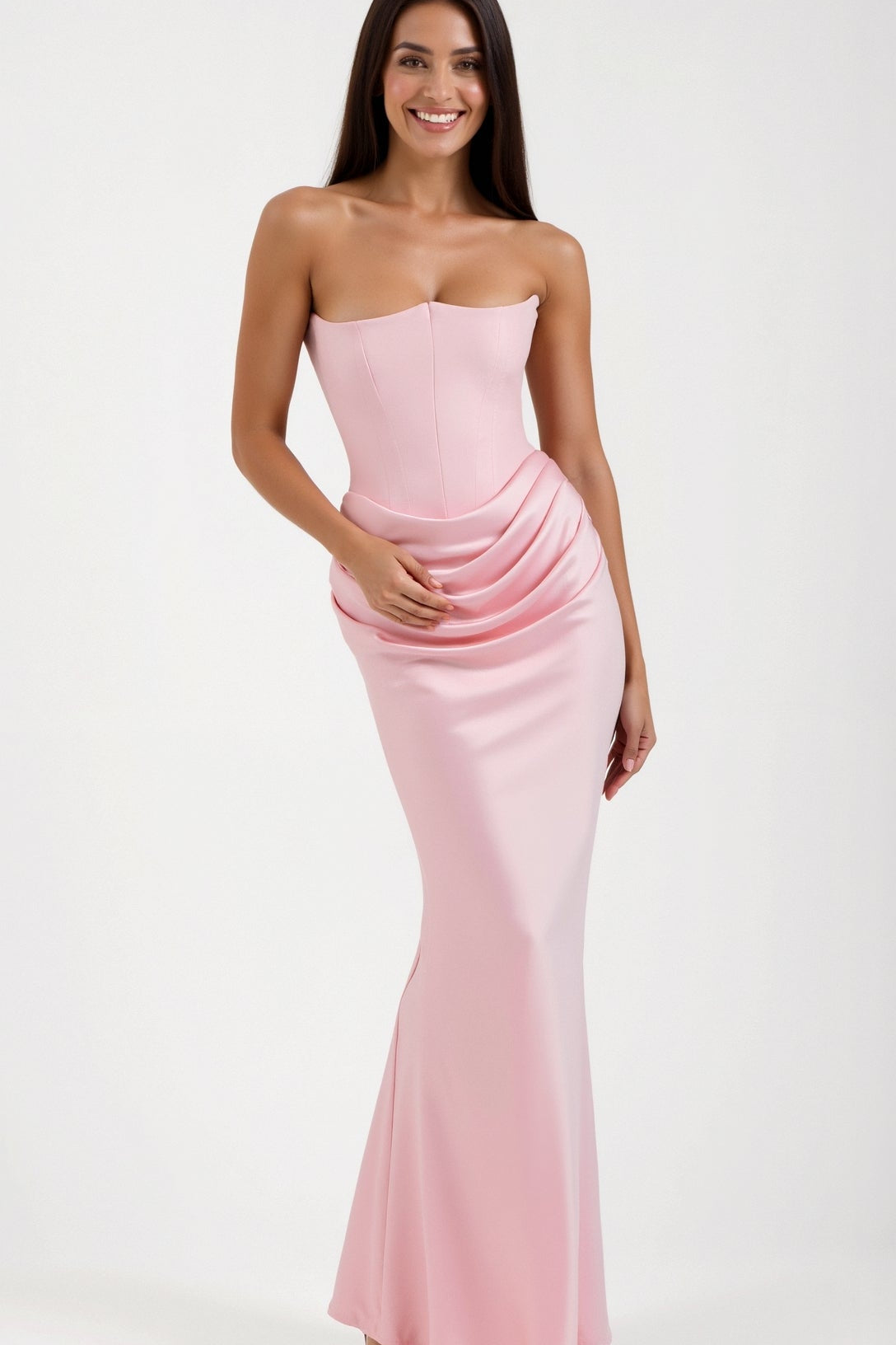 Esmeralda - Vestido largo con corsé