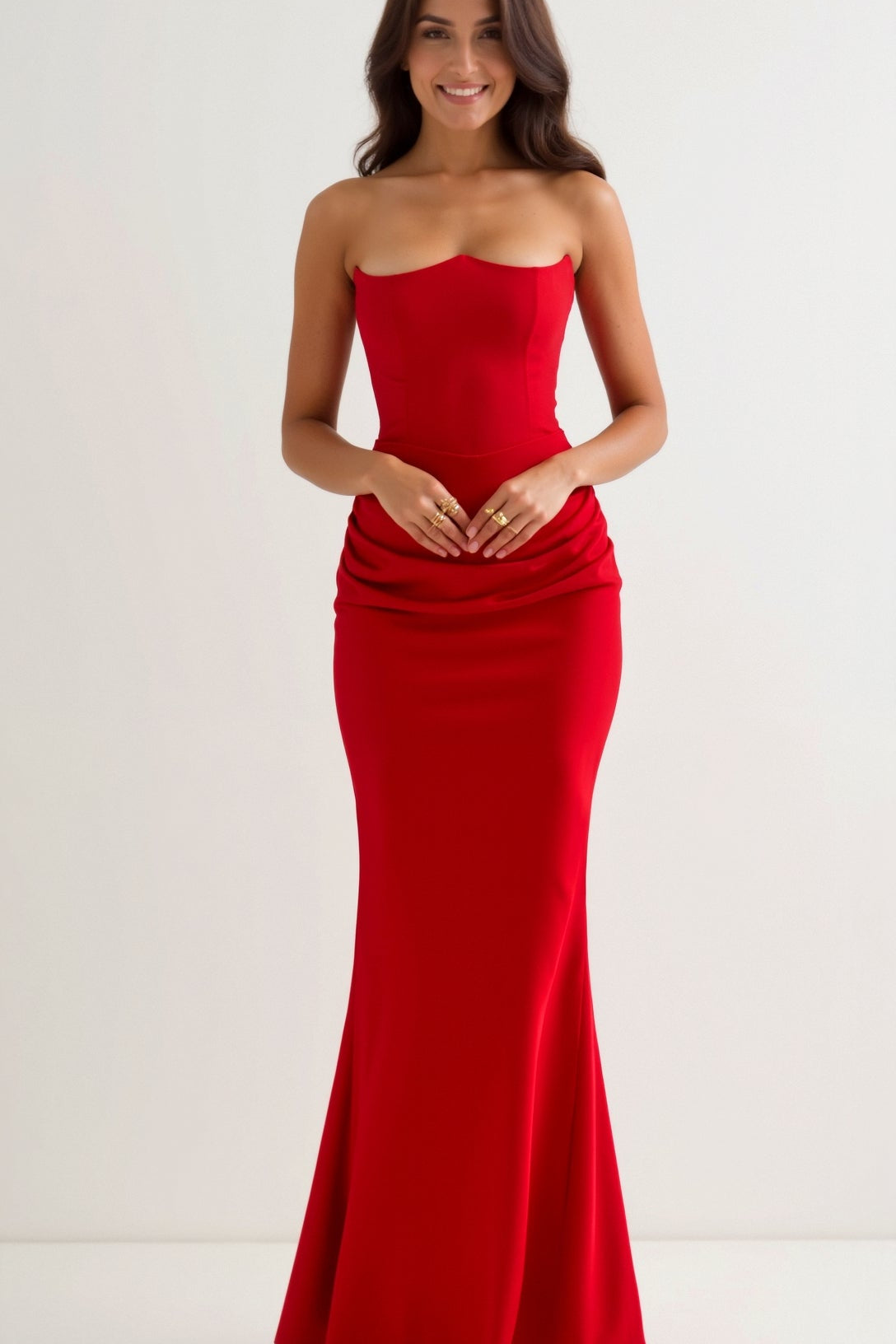 Esmeralda - Vestido largo con corsé
