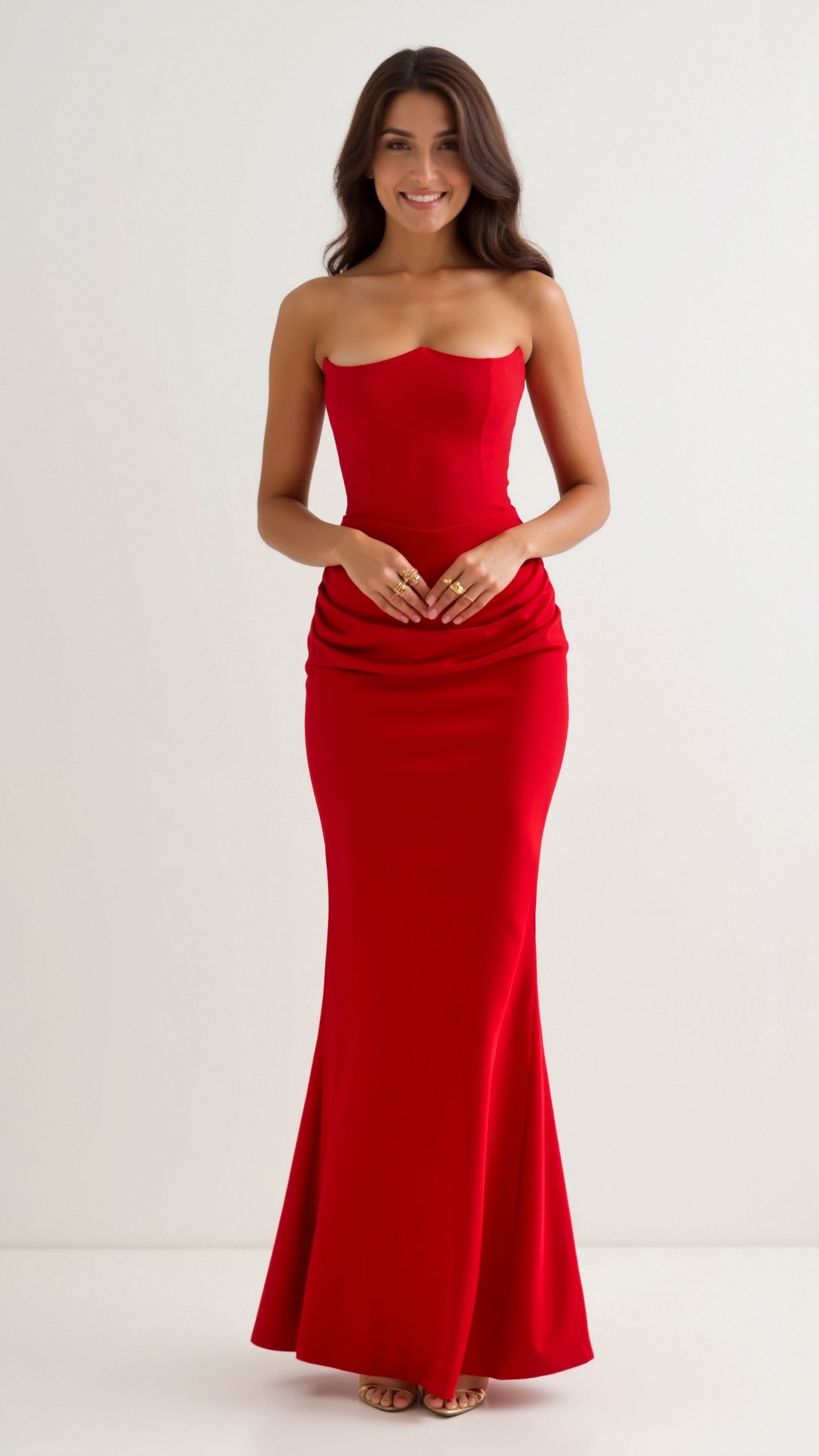 Esmeralda - Vestido largo con corsé