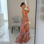 Margarida - Vestido Maxi con Estampado Floral