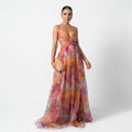 Margarida - Vestido Maxi con Estampado Floral