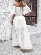 Beatriz - Vestido maxi con hombros al descubierto