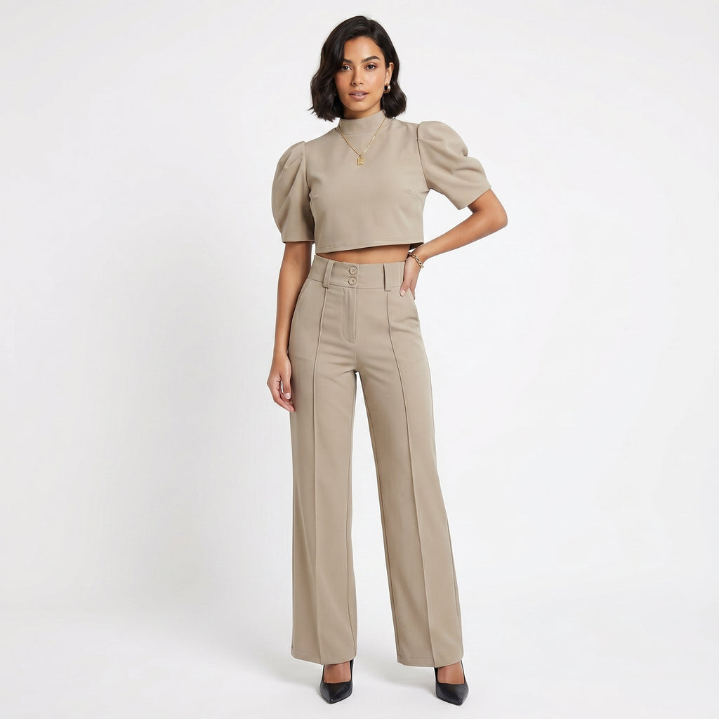 Cristina - Conjunto Elegante de Dos Piezas