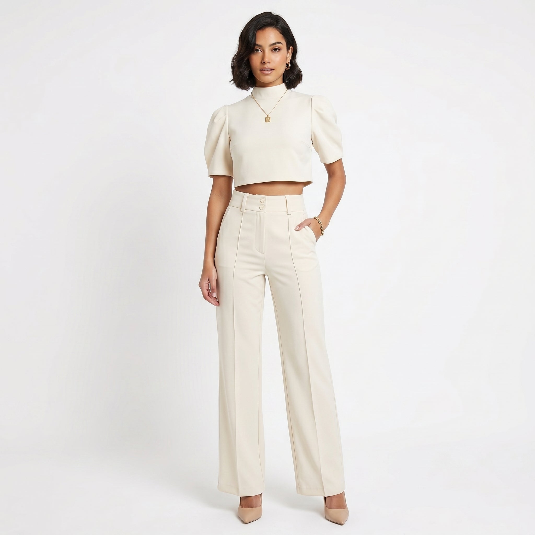 Cristina - Conjunto Elegante de Dos Piezas