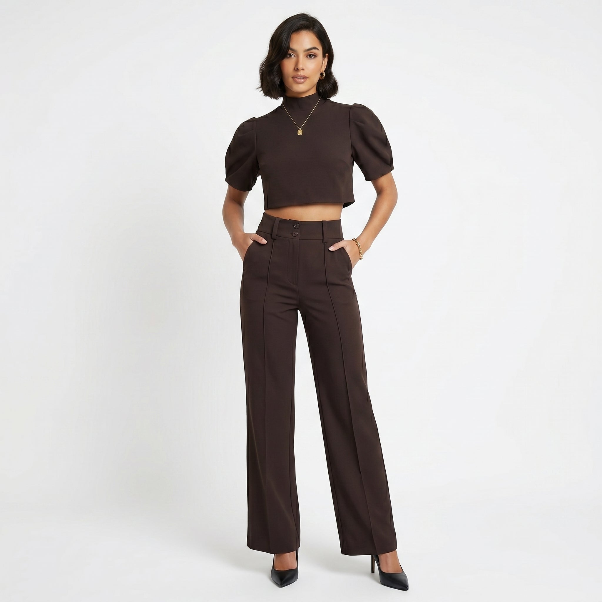 Cristina - Conjunto Elegante de Dos Piezas