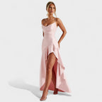 Samira - Vestido Maxi Rosa