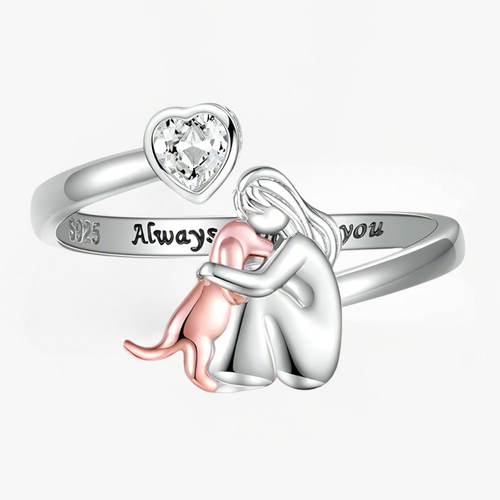 Abrazo de Perro - Anillo (Rosa)