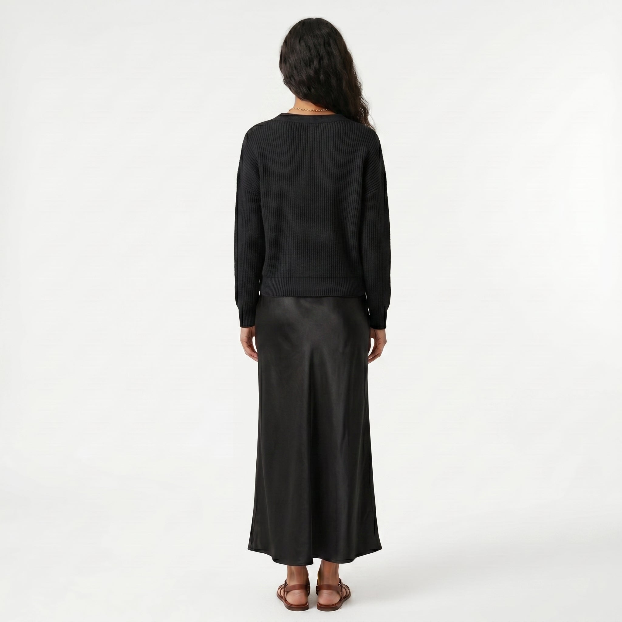 Matilde - Conjunto Vestido y Camiseta de Punto