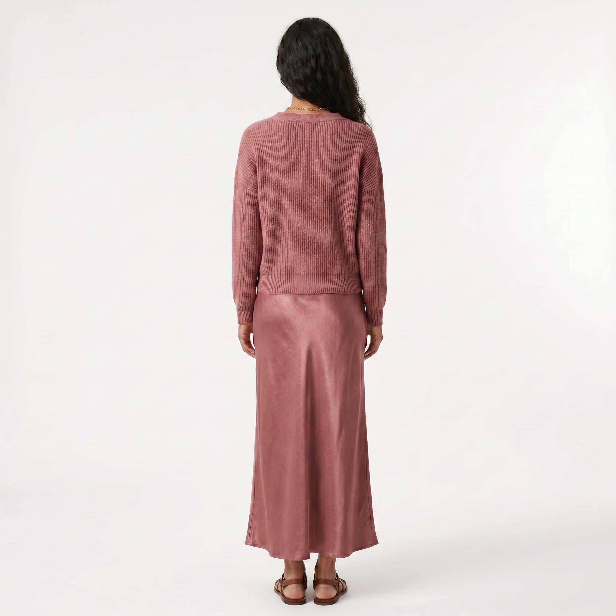 Matilde - Conjunto Vestido y Camiseta de Punto