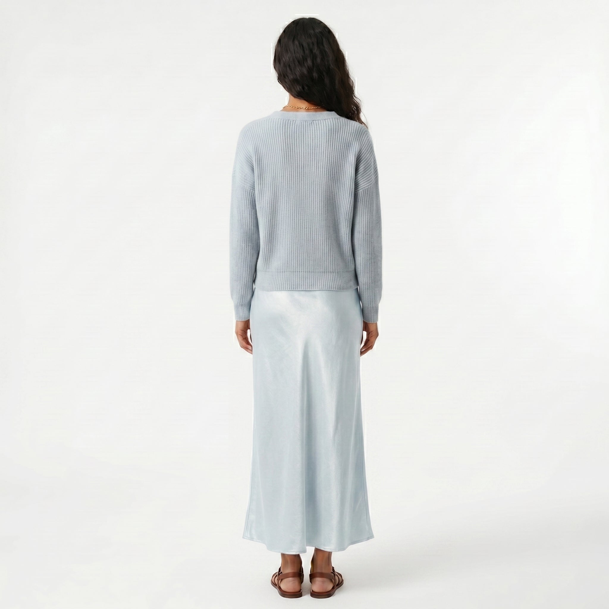 Matilde - Conjunto Vestido y Camiseta de Punto