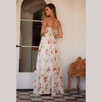 Sónia - Vestido midi con estampado floral