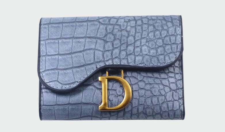 Cartera de cuero de lujo